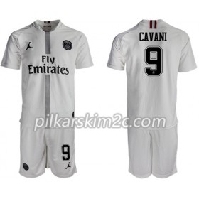 Koszulka Paris Saint-Germain Cavani 9 Jordan Biały Dziecięca Trzeciej 2018-2019 - Koszulki Piłkarskie